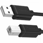 Unitek kaabel USB 2.0 Cable AM-BM, Y-C420GBK, 3m