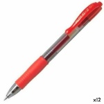 Pilot Geelpliiats G-2 07 punane 0,4 mm 12tk