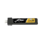 Tattu aku LiPo 270mAh 3.8V 75C 1S1P JST-PHR 2.0 (5pcs)