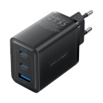 Vention seinalaadija Wall Charger, , FERB0-EU, 2xUSB-C, USB- A, 65W/65W/30W, GaN must