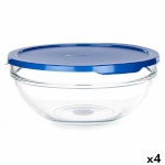 Pasabahce ümmargune lõunasöögi karp kaanega Chefs sinine 1,7 L 20,5x9x20,5cm (4tk)