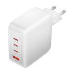 Vention seinalaadija Wall Charger, , FEIW0-EU, 3xUSB-C, USB- A, 140W/140W/30W/18W, GaN valge