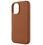 Fixed MagLeather | Back cover | Apple | iPhone 16 | Leather | pruun