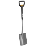 Fiskars teleskoopvarrega aialabidasSmartFit Telescopic Garden Edging & Planting Spade, must