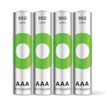 Gp Batteries akud 1x4 ReCyko NiMH AAA 950mAH, ready to use