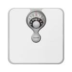 Salter vannitoakaal 484 WHDR Magnifying Mechanical Bathroom Scale, valge