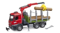 Bruder mänguauto MB Arocs Timber Transport Truck with Loading Crane 03669