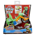 Paw Patrol sõiduk mängufiguuriga Moto Pups Rocky Deluxe Vehicle, 6060545