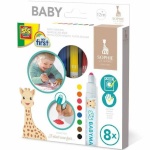 SES Creative viltpliiatsite komplekt babies SOPHIE LA GIRAFE mitmevärviline