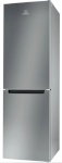 Indesit LI8 S2E S külmik, E, Free-standing, Combi, Height 1.89 m, Net fridge 228 L, Net freezer 111 L, hõbedane