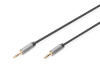 Digitus AUX Audio Cable Stereo DB-510110-018-S 3.5 mm jack to 3.5 mm jack, 1.8 m