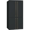 Smeg külmik FQ60CAO6 Colonial, 187cm, 385/196 l, 39dB, elektrooniline juhtimine, NoFrost, antratsiit