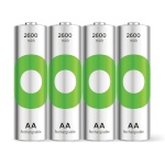 Gp Batteries akud 1x4 ReCyko NiMH AA 2600mAH, high capacity