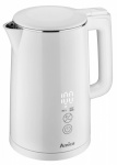 Amica veekeetja KF 6011 Digital Kettle 1,5L, valge