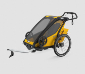 Thule jalgrattahaagis Chariot Sport 1, kollane/must