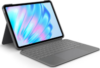 Logitech kaitsekest Combo Touch iPad Air 11" (2024) hall QWERTZ