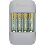 Varta laadija Eco Charger Pro Recycled + 4 x 2100 mAh AA 57683 101 121