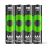 Gp Batteries akud 1x4 ReCyko Pro NiMH AAA/Micro 800mAh Pro