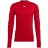 Adidas Teamwear T-särk Mska Techfit Cold.rdy Long Sleeve punane HP0572 suurus S