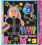 Lisciani booklet Barbie scratch card and sketchbook