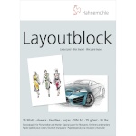 Hahnemühle joonistusplokk Layout Pad A 3 75 Sheets 75 g