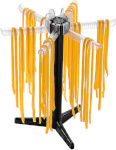 Gefu pastakuivatusrest 28360 Pasta Drying Rack, must