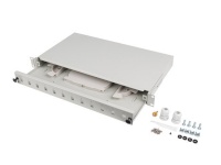 Lanberg Fiber Optic Distribution Box 12XSC simplex/12XLC duplex rack 19 1U hall + accessories