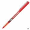 Pilot Vedela tindiga pliiats V-5 Hi-Tecpoint punane 0,3 mm 12tk