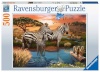 Ravensburger pusle Zebras at the Waterhole 500-osaline 17376