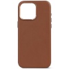 Decoded kaitsekest Leather Backcover for iPhone 15 Pro Tan