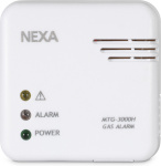 Nexa gaasidetektor MTG-3000H Gas Detector, valge