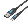 Vention laadimiskaabel USB 2.0 A to Micro-B 3A 2m Vention COLBH must