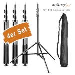 walimex WT-806 Lamp Tripod 256cm 4 pcs. Set (20305)