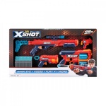 X-Shot Blaster set Excel Combo Hawk + Xces s + Fury 4 + Micro