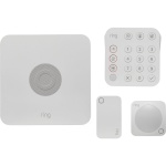 Ring nutikodu sireen 4K11SZ-0EU0 Alarm/Surveillance System 5 Piece Kit, 2nd Gen, valge