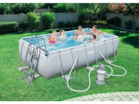 Bestway bassein Power Steel Rectangular Frame Pool, 404x201x100 | 56442