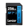 Lexar 256GB Professional 800x PRO Memory Card SDXC UHS-I Black/Blue