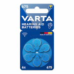 Varta Kuuldeaparaadi aku Hearing Aid 675 PR44 6 Ühikut