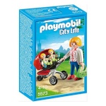 Playmobil klotsid City Life Mama With Twin Cart 5573