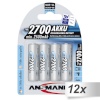 Ansmann akud 12x4 2700 Mignon AA 2500mAh