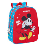 Disney Clubhouse seljakott Fantastic sinine punane 26x34x11cm