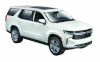 Maisto mudel Chevrolet Tahoe 2021 valge 1/26