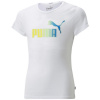 Puma T-särk lastele Ess+ Bleach Logo Tee G valge 846954 02 suurus 116cm