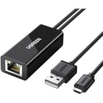UGREEN Ethernet Adapter for TV / Chromecast Micro-USB auf RJ45