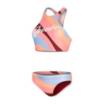 Speedo Rannavolle bikiinid Speedo Logo Volley 2PC AF roosa/kollane/hall - suurus 36