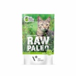 Vetexpert kassitoit Raw Paleo Adult Cat Sterilised Game, 100g