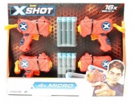 X-Shot Blasters set Excel Micro 4-pack 16 darts