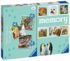 Ravensburger pusle 3in1 Small Animals memory game