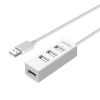 Unitek USB jagaja Y-2146 hub USB 2.0 480 Mbit/s, valge