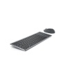 Dell klaviatuur Keyboard and Mouse KM7120W Wireless, 2.4 GHz, Bluetooth 5.0, Keyboard layout Nordic, Titan Gray